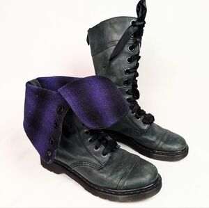 DR. MARTENS | "LIMITED EDITION" TRIUMPH 1914  DARK GREY BOOTS EU 41